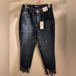 Express high rise vintage ankle size 2 jeans